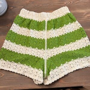 Crochet shorts